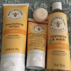 Burt’s Bees Baby 3 item pack.